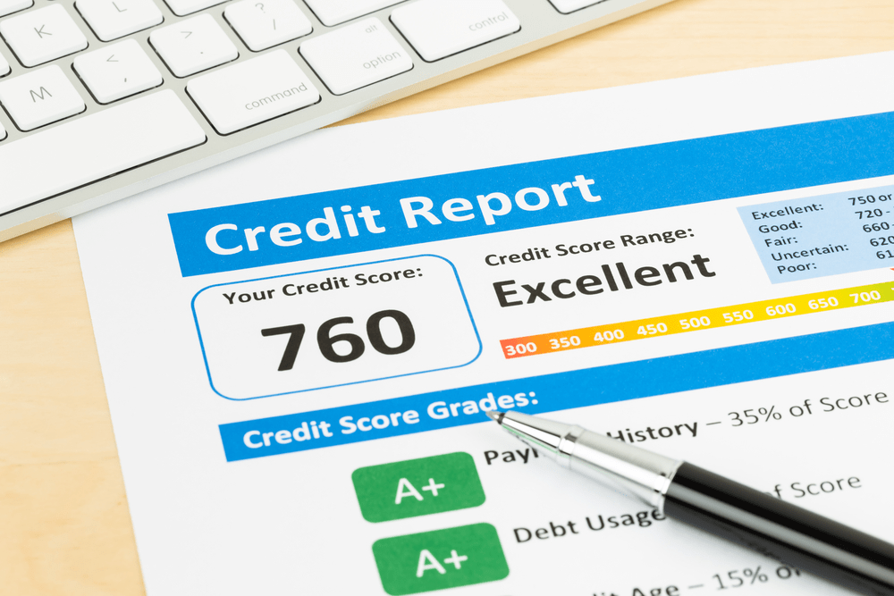 An illustration of credit score